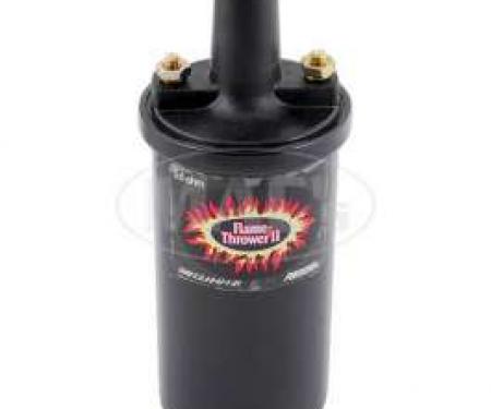 Flame Thrower II Ignition Coil - 6 or 12 Volt - Black - V8