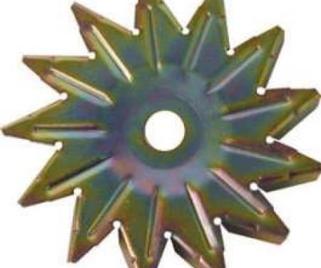 Alternator Fan - Gold Zinc Dichromate - 13 Blades