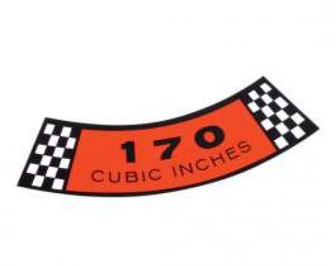 Decal - Air Cleaner - 170 Cubic Inches
