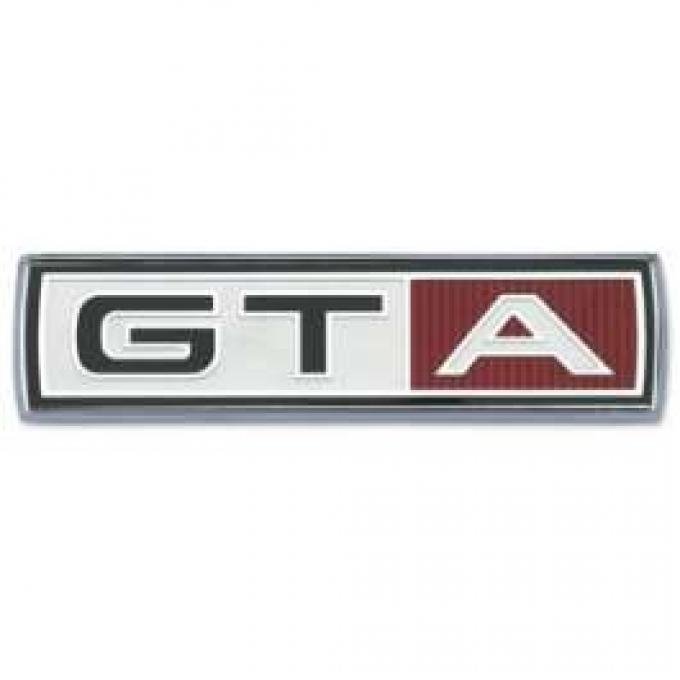 GTA Fender Emblem - Chrome with Embossed Emblem