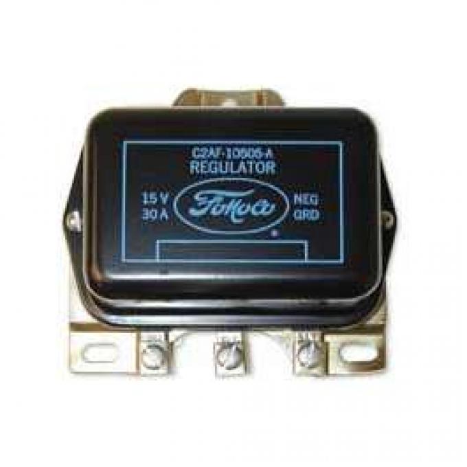 Voltage Regulator - Autolite - Black With Yellow Lettering