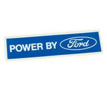 Decal - Valve Cover - Powered By Ford - White