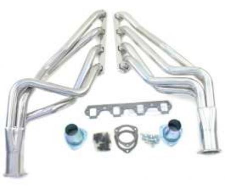 Exhaust Headers - Coated - 1-5/8 Pipes - 3 Collectors - 260 Or 289 Or 302 Or 351W V8