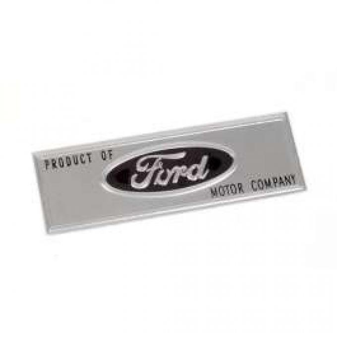Scuff Plate Emblem - Ford Script Exactly As Original