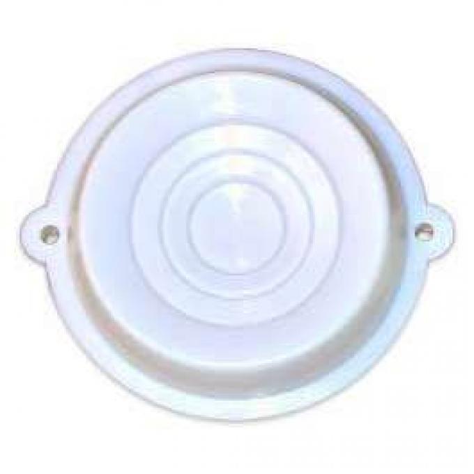 Dome Light Lens - White Plastic