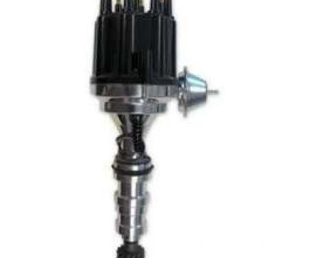 BILLET DISTRIBUTOR 351C/400/460-BLACK CAP