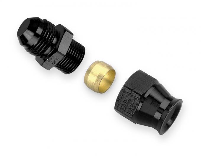 Earl's Performance Aluminum AN to Tubing Adapter AT165010ERL