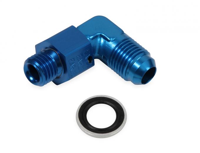 Earl's Performance 90 Deg. Aluminum AN to O-Ring Port Swivel Adapter 949092ERL