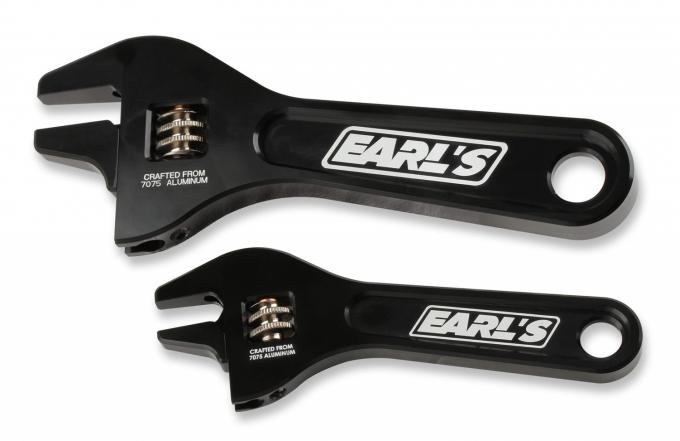 Earl's 2-Piece Aluminum Adjustable an Wrench Set 230351ERL