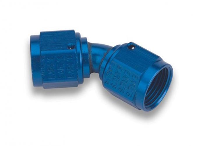 Earl's Performance 45 Deg. Aluminum AN Coupling 939203ERL