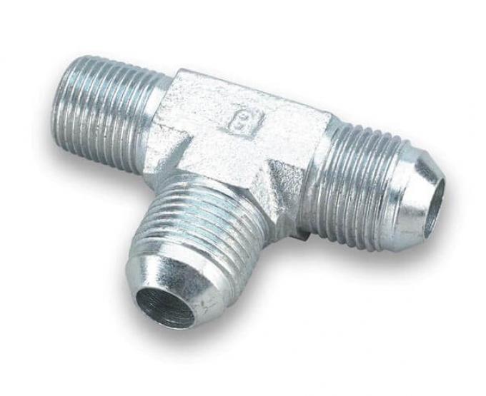 Earl's Male an -3 "T" to 1/8" NPT on Run 962603ERL