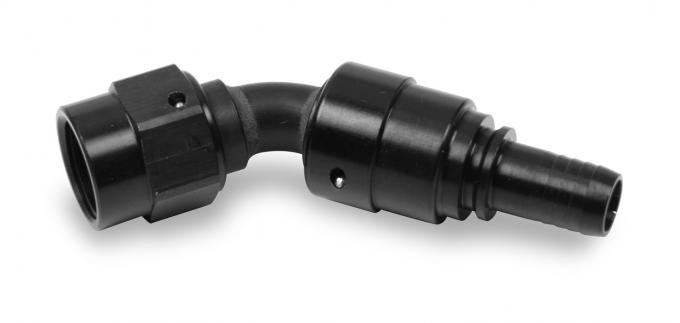 Earl's Performance UltraPro 45 Deg. Crimp-On AN Hose End 684416ERL