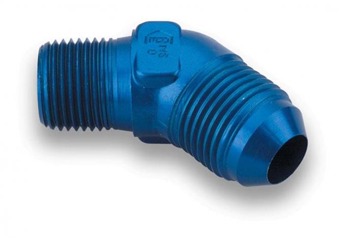 Earl's Performance 45 Deg. Aluminum AN to NPT Adapter Elbow 982307ERL