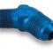 Earl's Performance 45 Deg. Aluminum AN to NPT Adapter Elbow 982307ERL