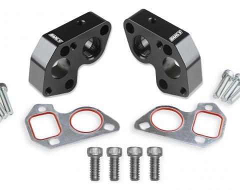 Earl's Electric Water Pump Block Adapters, Pair, Fits GM LS Engines LS0025ERL