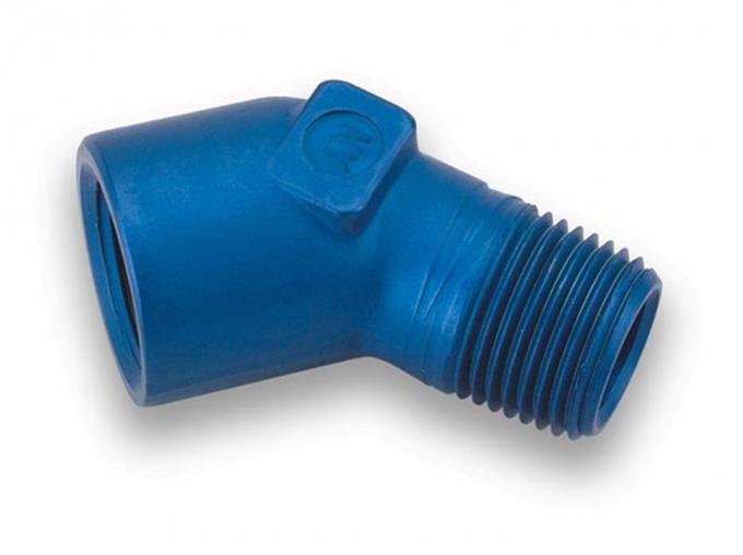 Earl's Performance 45 Deg. Aluminum NPT Elbow 991502ERL