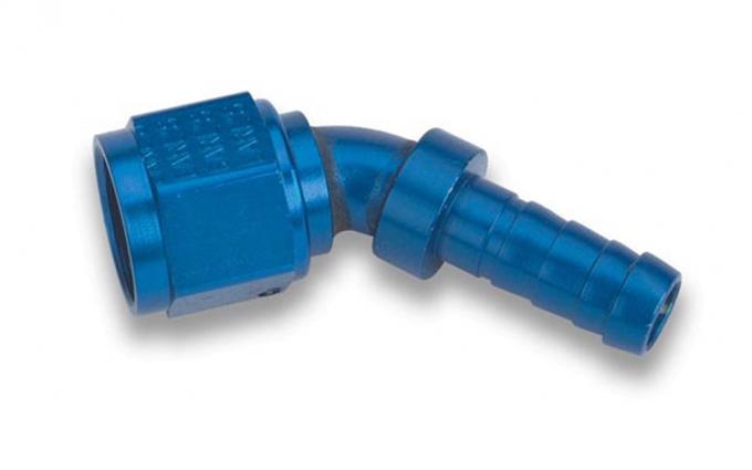 Earl's Performance Auto-Crimp™ 45 Deg. AN Hose End 704608ERL
