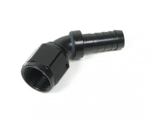 Earl's Auto-Crimp Hose End, 45 Degree, Size -16, Black AT704616ERL