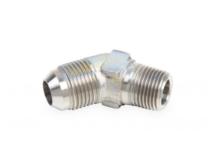 Earl's Performance 45 Deg. Stainless Steel AN to NPT Adapter Elbow SS982310ERL