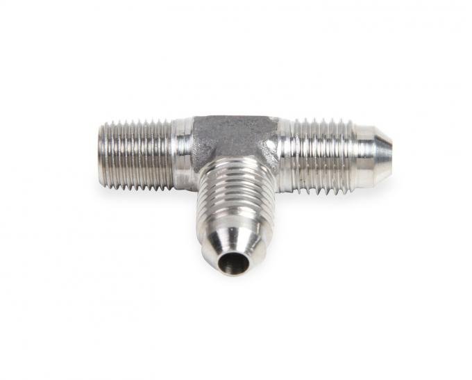 Earl's Performance Stainless Steel AN to NPT Adapter Tee SS982606ERL