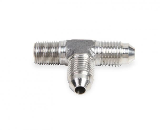 Earl's Performance Stainless Steel AN to NPT Adapter Tee SS982603ERL