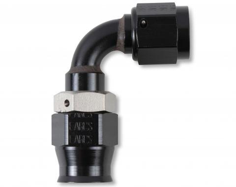 Earl's Adj. Tube 90 Degree Speed-Seal Hose End, -8 Hose Size, 8 Nut Size AT609238ERL