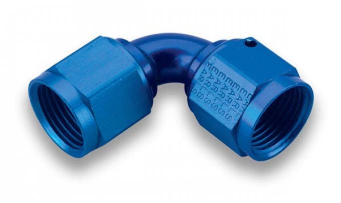 Earl's 90 Degree -8 an Female to Female Swivel 935108ERL