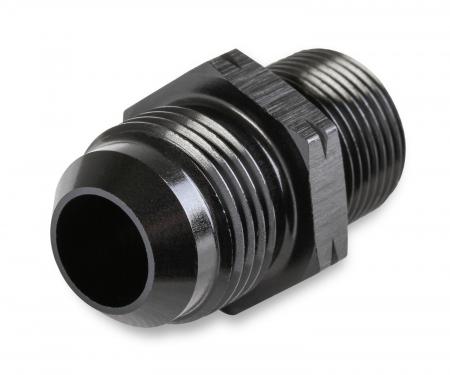 Earl's Straight Male an -8 to 16mm X 1.5, Black AT9919EFJERL