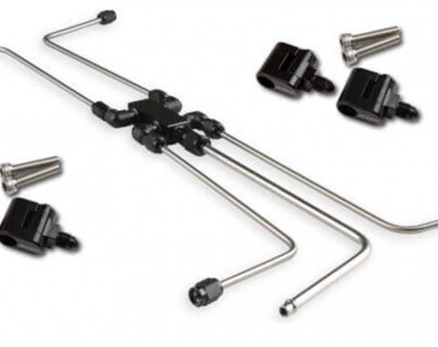 Earl's LS Steam Tube Kit w/ Stainless Steel Hard Line Tubing and Steam Vent Adapters LS0041ERL