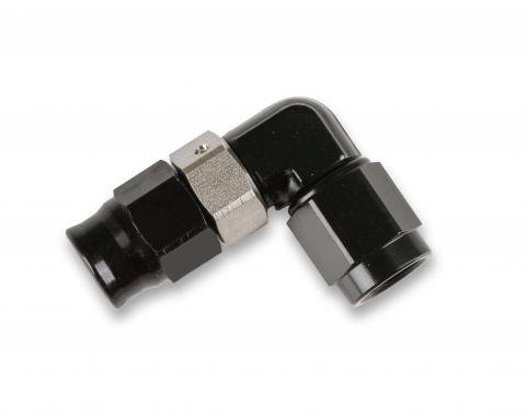 Earl's Adj. Low Profile 90 Degree Speed-Seal Hose End, -3 Hose Size, 3 Nut Size AT609033ERL