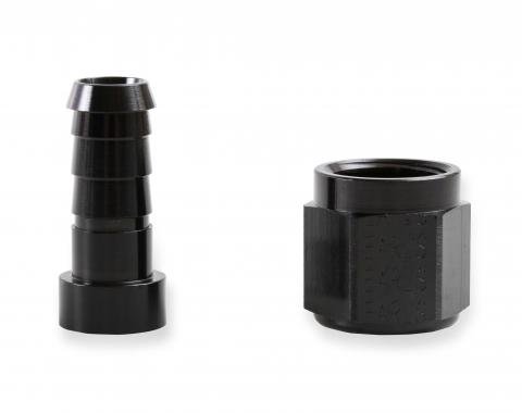 Earl's Auto-Crimp Hose End, Straight, Size -16, Black AT700116ERL