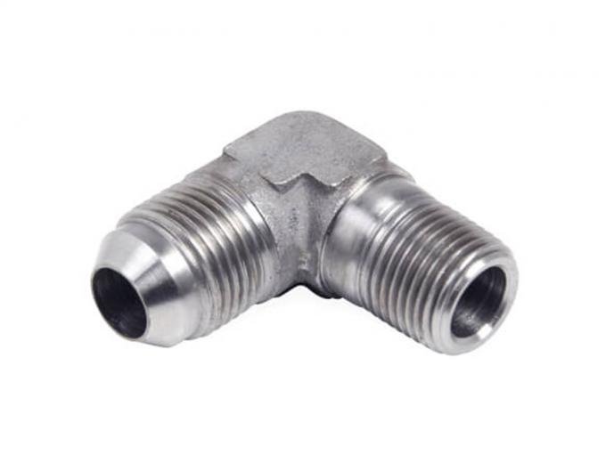Earl's Performance 90 Deg. Stainless Steel AN to NPT Adapter Elbow SS982210ERL