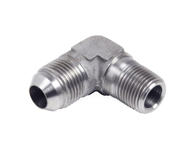Earl's Performance 90 Deg. Stainless Steel AN to NPT Adapter Elbow SS982204ERL