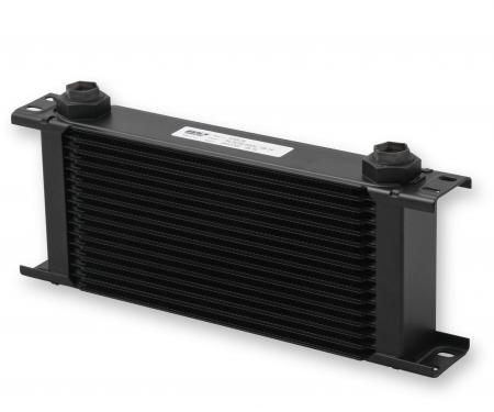 Earl's UltraPro Oil Cooler, Black, 16 Rows, Wide Cooler, 10 O-Ring Boss Female Ports 416ERL