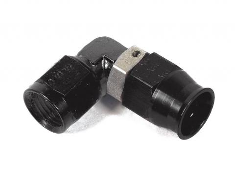 Earl's Adj. Low Profile 90 Degree Speed-Seal Hose End, -6 Hose Size, 6 Nut Size AT609036ERL
