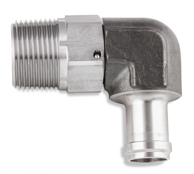 Earl's Performance Stainless Steel 90 Deg. NPT Swivel Hose End SS988409ERL