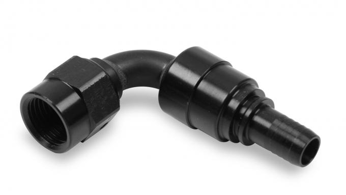 Earl's Performance UltraPro 90 Deg. Crimp-On AN Hose End 689906ERL