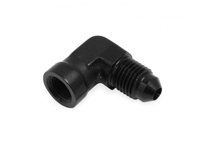 Earl's Performance 90 Deg. Fuel Pressure Gauge Head Adapter 998604ERL