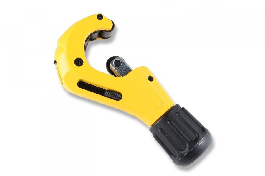Pipe cutter with shop deburrer