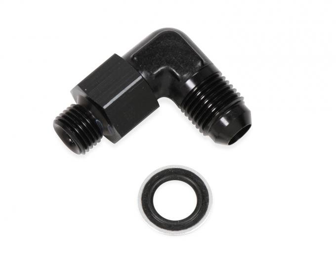 Earl's Performance 90 Deg. Aluminum AN to Metric Swivel Adapter AT949091ERL
