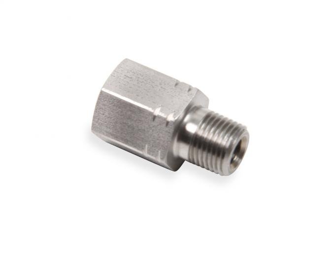 Earl's Performance Straight Stainless Steel BSPT to NPT Adapter 968698ERL