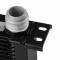 Earl's UltraPro Oil Cooler, Black, 34 Rows, Extra-Wide Cooler, 16 an Male Flare Ports 834-16ERL