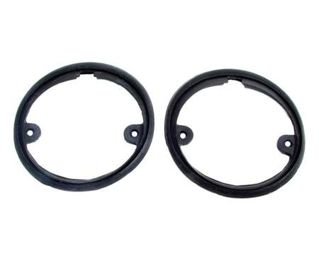 Metro Moulded Parts 1965-1966 Ford Mustang Back-Up Light Mounting Base Pads MP 1052-B