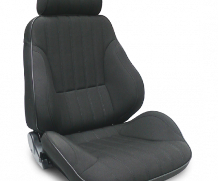 Procar Rally Seat, with Headrest, Right, Canvas