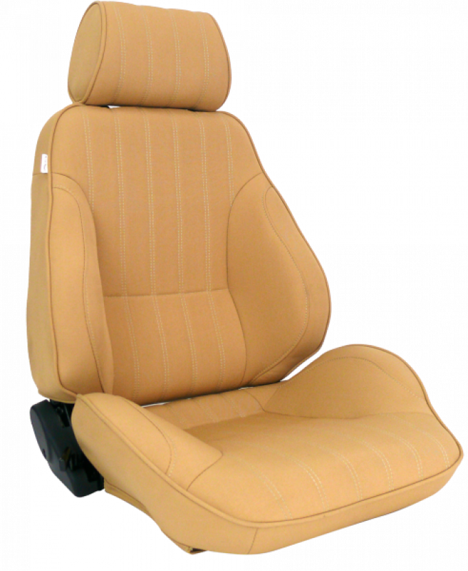 Procar Rally Seat, with Headrest, Right, Canvas