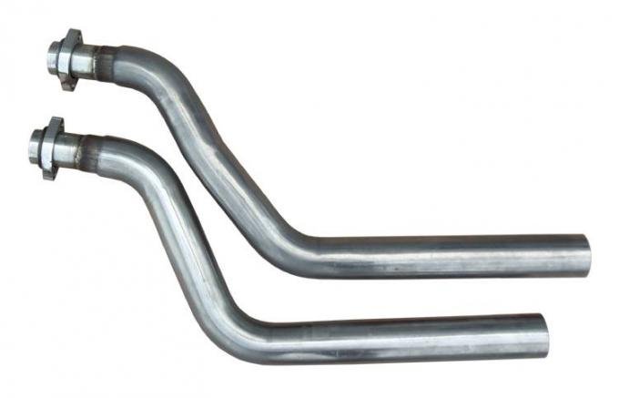 Pypes Mustang Downpipes 289-302 Models Does Not Fit 289 K-Code Exhaust Manifold Down Pipe 2.5 in Standard Manifold Hardware Not Incl Natural 409 Stainless Steel Exhaust DFM12S