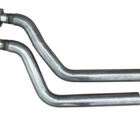 Pypes Mustang Downpipes 289-302 Models Does Not Fit 289 K-Code Exhaust Manifold Down Pipe 2.5 in Standard Manifold Hardware Not Incl Natural 409 Stainless Steel Exhaust DFM12S