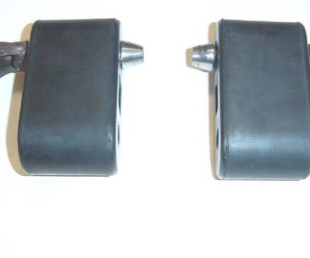 Pypes Exhaust Tail Pipe Hanger 79-93 Ford Mustang Hardware Not Included Natural 304 Stainless Steel Exhaust HFM79