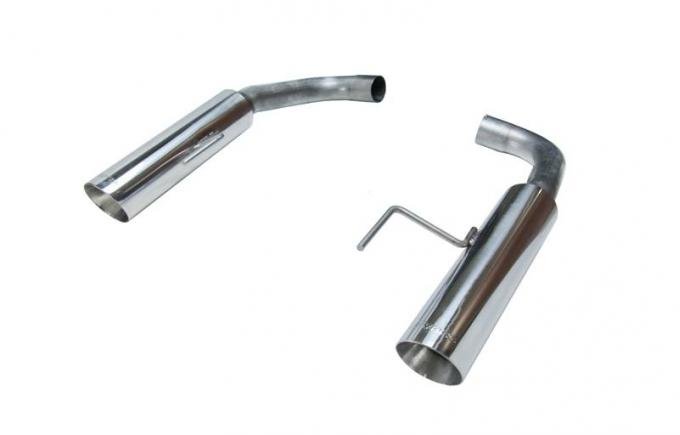 Pypes Pype Bomb Series Axle Back Exhaust System 15-17 Mustang GT Split Rear Dual Exit 4 in Polished Tips Hardware Not Incl Polished 304 Stainless Steel Exhaust SFM81MS
