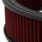 Holley 4150 Drop Base Air Cleaner Black w/3" Red Washable Gauze Filter 120-4230